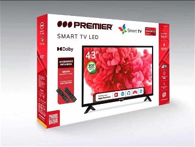 , TV de 32 pulgadas smart TV con dos mandos y soporte para la pared - Img main-image-46073770