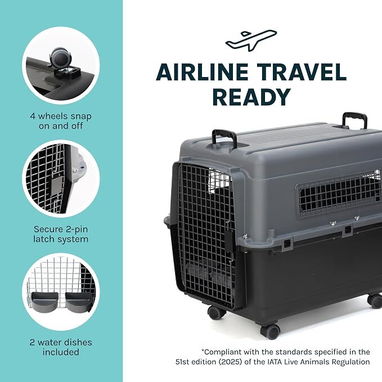 Huacal Rígido Certificado para aerolíneas - NUEVO - 80 cm largo x 55.8 cm ancho x 58.42cm ancho - 2/4