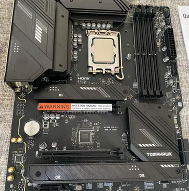 MSI MAG B760 Tomahawk  WiFi DDR5 + I9 12900K + 32 gb (2X16) Gskill Trident Z5rgb 6400 mhz DDR5 - Img 90964183