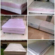 Bases de camas y colchones listas para entregar más información llamar al 59396015 o warsat calidad y garantía - Img 45639859