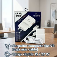 Cargador completo con cable V8 (normal) - Img 56253970