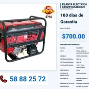 PLANTA ELÉCTRICA 5500W MAXMECH VPT-0286 - Img 55992999