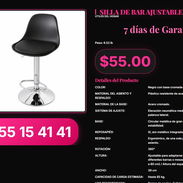 SILLA DE BAR AJUSTABLE - Img 57261259