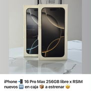 iphone 16 pro max nuevos en caja a estrenar - Img 55628246