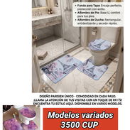 ✨Set de 3 alfombras para baño ✨ - Img 55492577