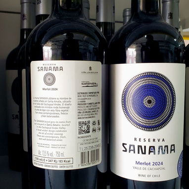 🍷Vino Tinto🍷 👌🏼RESERVA🇨🇱 MERLOT🍇 ⭐️SANAMA⭐️ - 2/2