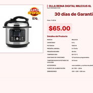 OLLA REINA DIGITAL MILEXUS 6L VPT#-0225 - Img 55242275