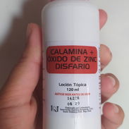 Pomo de loción de zing de calamina 120ml Precio 6usd Alivio de Picazón: Trata efectivamente - Img 55242255