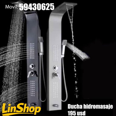 Ducha lluvia/4tiros Ducha hidro/lujo Ducha negra/marmol Espejo led/tactil Espejo full/2m Taza/moderna Lavamanos/sobreenc - Img 124344560