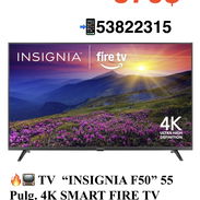 🔥📺 Televisor “INSIGNIA F50” 55 Pulg. 4K SMART FIRE TV (2025) — HDR 10+  (NS-55F501NA26) New en Caja📦 al 53822315 - Img 55480912