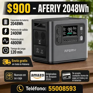 3600W Pico, 1024Wh LIFEPO4, ECOFLOW DELTA3... ESTACIONES DE ENERGÍA NUEVAS EN CAJA.... ...... LLAME 55008593 - Img 121290876