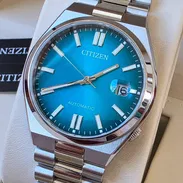 bellas esfera de color azul cielo, turquesa o verde  🕰 citizen tsuyosa automáticos - Img 54927010