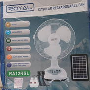 Ventilador con panel solar 12" - Img 55398096