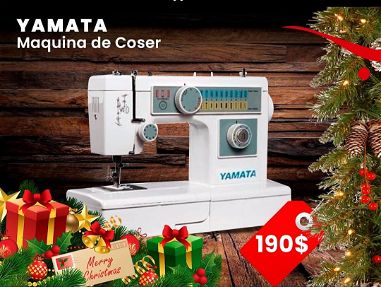 vendo maquina de coser y de bordar yamata - Img 64852422