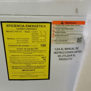 Lavadora Samsung nueva 17kg - Img 123184155