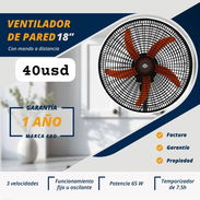 Ventilador de pared 18 pulgadas.... - Img 55068658