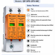Supresor de corriente Alterna(SPD) 500V 20-40KA P0408-AV004 - Img 57124786