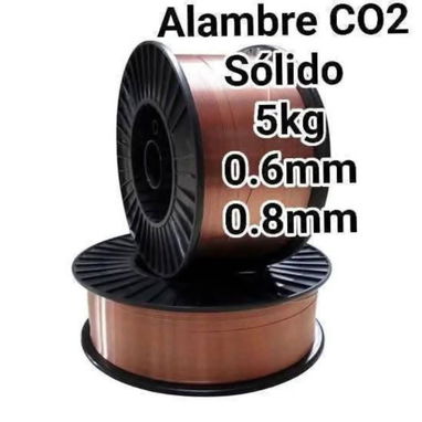 Alambre de soldar sin gas y sólido - Img 123866220