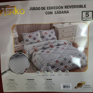Juego de Edredón Reversible - Img 119348303