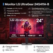 -LG UltraGear 24” FHD / IPS / 144Hz / 1ms — 💲160 - Img 57084105