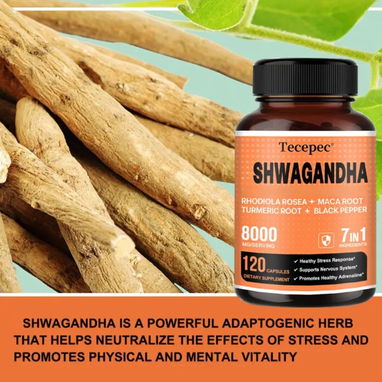 Suplemento nutricional Shwagandha, - Img 117306219