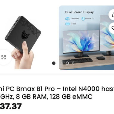 📲52774129 Venta de computadoras minipc de varios tipos y modelos Nuevas y con garantia, portabilidad y eficienci - Img 123382534