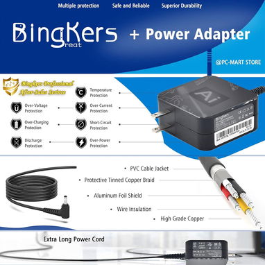 Cargador de repuesto de 45W 20V 2.25A PA-1450-55LL, 5A10H42923 para Lenovo B50-10/Ideapad 100 710s 53274327 - Img 117004443