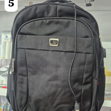 Mochila para laptop con puerto USB (CV) - 3/8