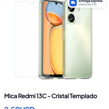 📱🛡️ Mica protectora de pantalla de Cristal Templado para teléfono Redmi 12C, 13C, A3, 9A y Samsung Galaxy A15 y A06 ✨ - Img 125946912