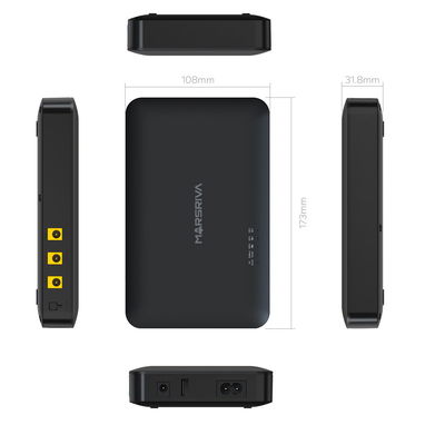 EXCELENTE RESPALDO ENERGÉTICO PARA SU ROUTER -- MINI UPS 8000mAh - MODELO KP1 - CON 8 HORAS DE AUTONOMÍA - Img 118361443