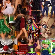 "DISFRACES HALLOWEEN ORIGINALES AMERICANOS 🎭 Máscaras, Accesorios y Maquillaje para Adultos y Niños - Catálogo Completo - Img 58188662