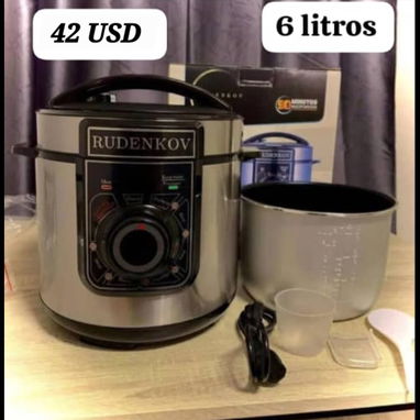 Olla reina , arrocera, Ventilador recargable y de pedestal . - Img 119455029
