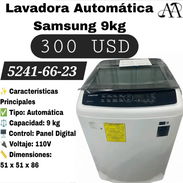 LAVADORA AUTOMÁTICA SAMSUNG DE 9KG INVERTER EN $300 USD - Img 57546924