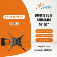 Soporte para televisor, soporte de TV 14-55" - Img 57753356