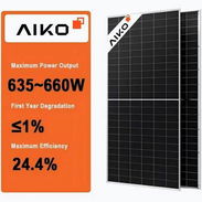 PANEL SOLAR 660W AIKO SOLAR BIFACIAL CONTENEDOR 720 PANELES - Img 57503108