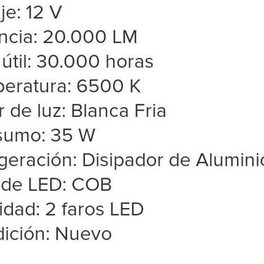 Luces led, conector H4 para autos +5353968620 - 3/4