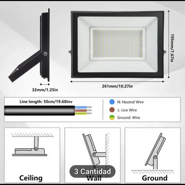 Focos LED de 100W - 9/10