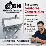 Gallegos Herrería busca Gestores de Venta para Hornos Portátiles de Carbón - Img 57559809