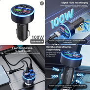 Voltímetro + Cargador de Celular para carro - Img 56684337