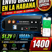 ECO WORTHY 5kw batería para inversor 48v Batería LiFePO4 - Img 57102581