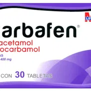 CARBAFEM,  METOCARBAMOL CON PARACETAMOL 10 TABLETAS - Img 54038533