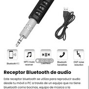 Receptor Bluetooth para audio* Bluetooth para reproductora de carro/ Receptor Bluetooth para equipo de música viejo - Img 39727559