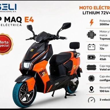 Motos Electricas Topmaq Evolution E4 - Img 123360307