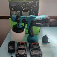 Pistola de pintar de batería. Tiene 2 baterías - Img 56886591