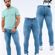 Pantalón de mezclilla aguas clara de hombre. Tienda Buena Pinta - Img 55910346