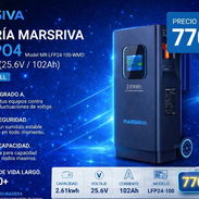 BATERIA 2.61 kWh (25.6 V / 102 Ah). --770 usd - 6 MESES DE GARANTIA - Img 55801763