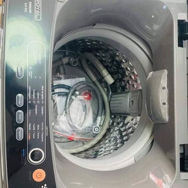 LAVADORA AUTOMÁTICA ROYAL 9 KG.ENTRADA DE GUA FRÍA Y AGUA CALIENTE. CON 3 MESES DE GARANTÍA, FACTURA Y DOMICILIO GRATIS - Img 120012645