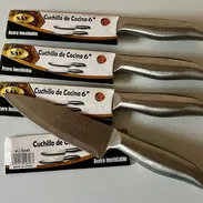 Cuchillo de cocina  todo de Acero inoxidable  6”  buena calidad - Img 53680279