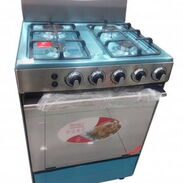 Cocina de 4 hornillas con horno - Img 44488571