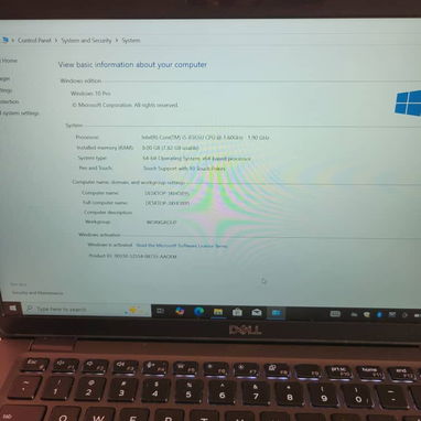 Laptop marca Dell  _ i5 de 8 generación - 2/3